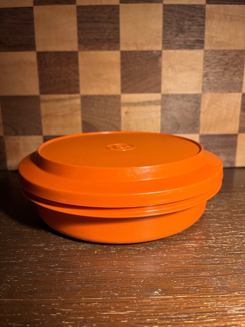 Orange Tupperware Seal in Serve